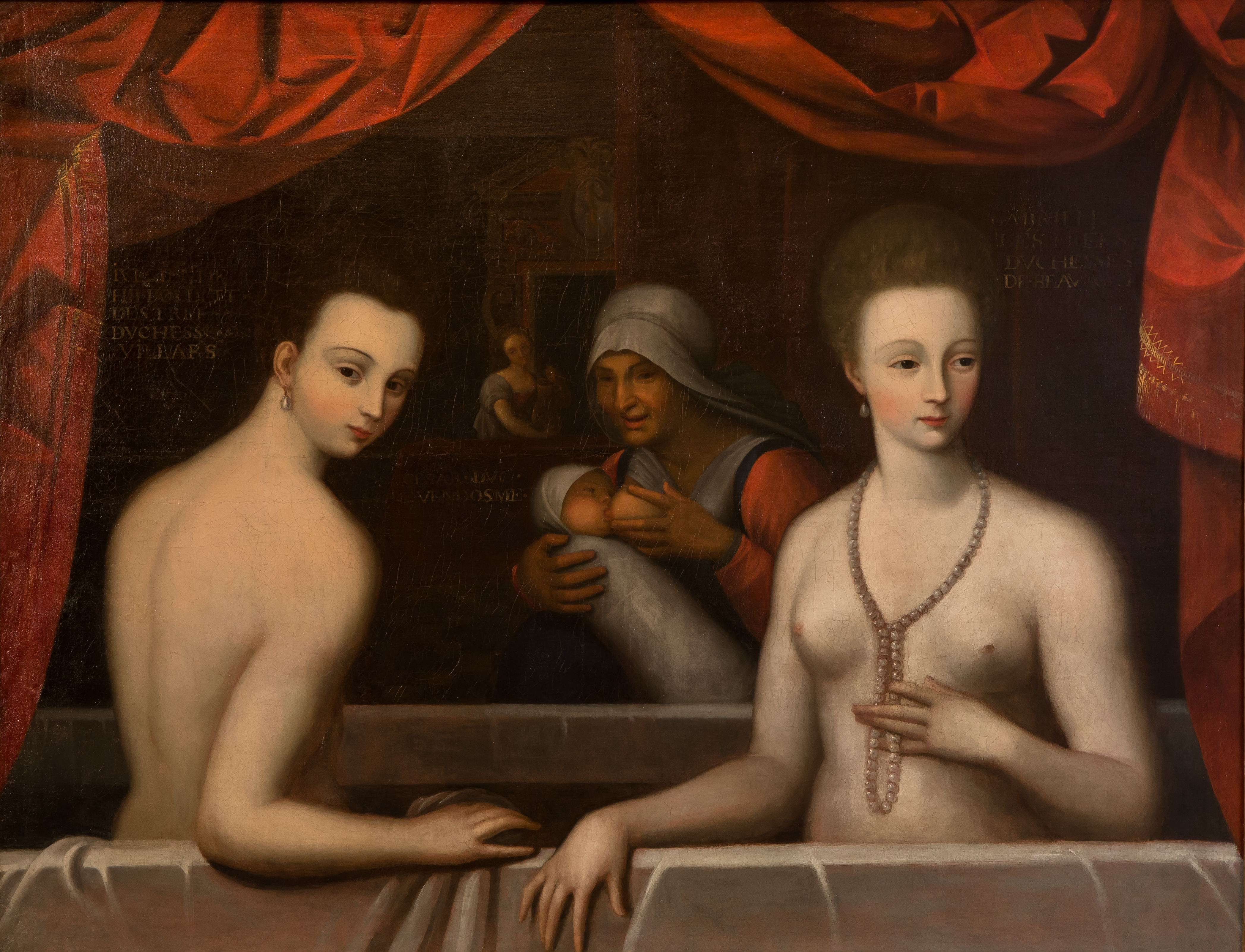 Ladies in the bath - château de Fontainebleau - © Sophie Lloyd