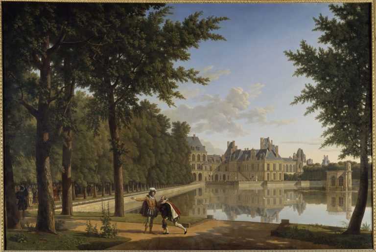 Henri IV relevant Sully - château de Fontainebleau