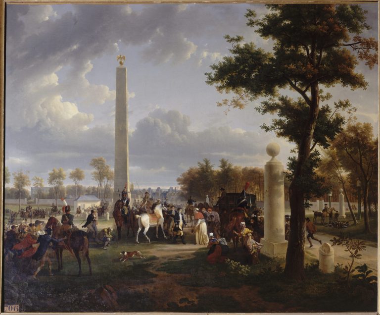 La-Rencontre-de-l'empereur-Napoléon-Ier-du-Pape-Pie-VII-château-de-Fontainebleau