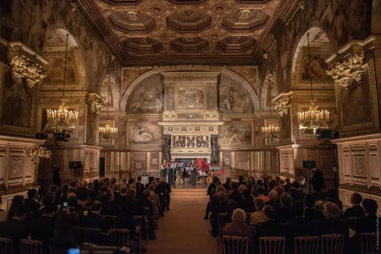 Concert dans la Salle de Bal du château de Fontainebleau