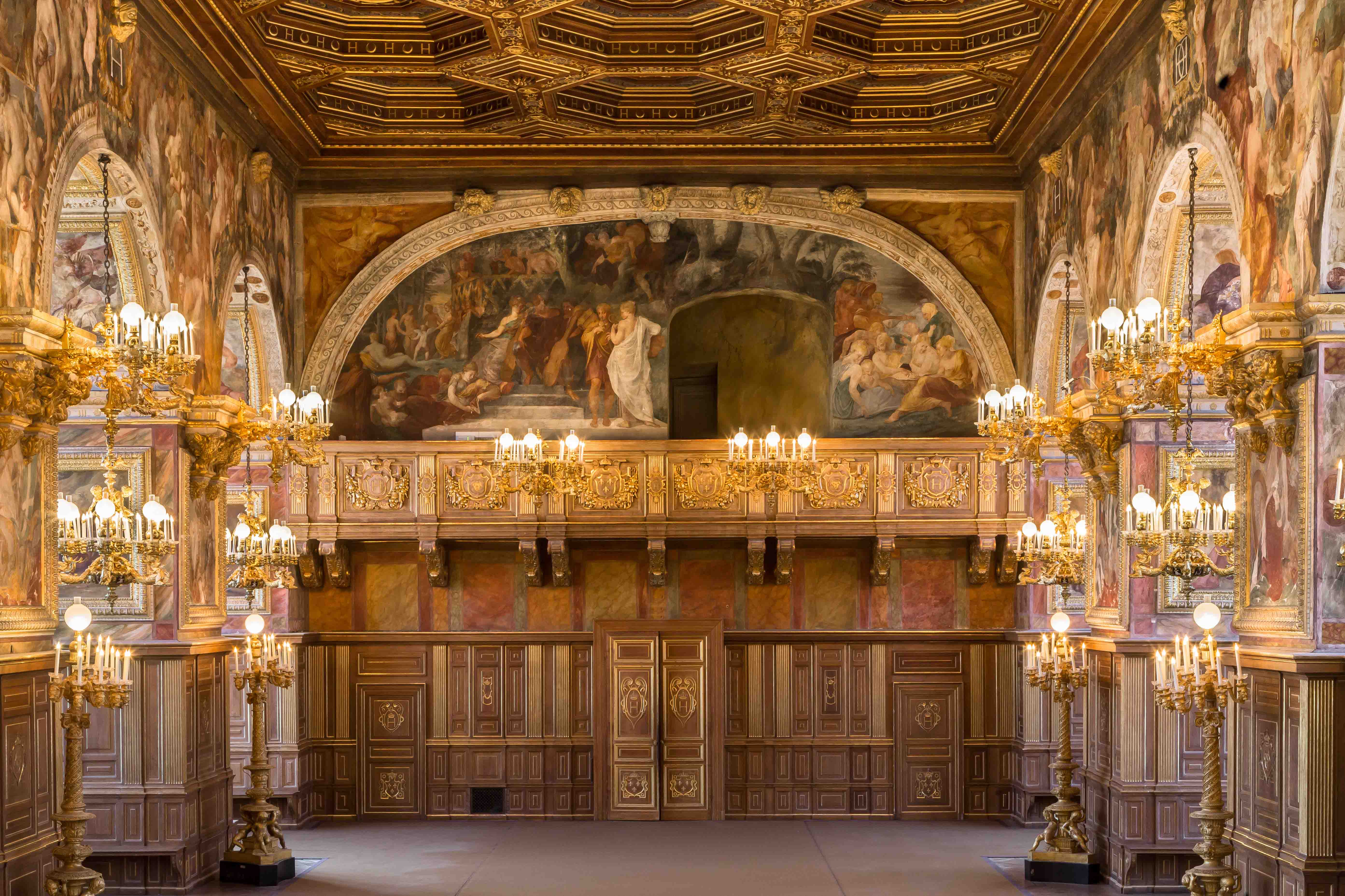 The Interiors of Chateau Fontainebleau
