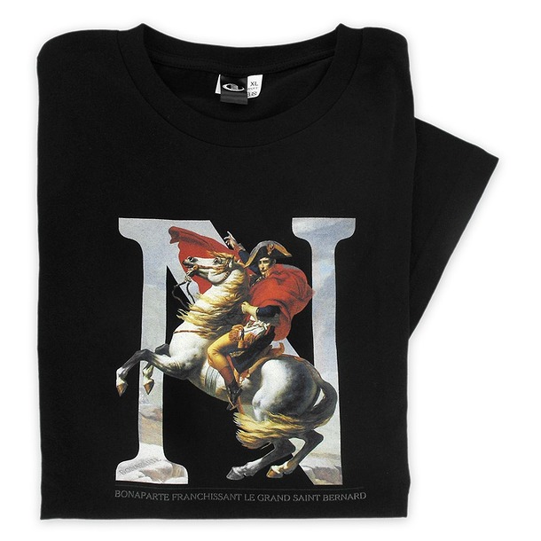 Privé : T-shirt « Napoléon » – Noir Taille S
