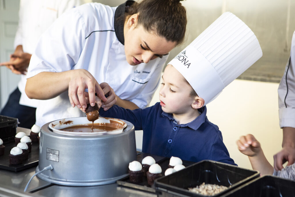 Salon impérial chocolat - Automne au château de Fontainebleau
