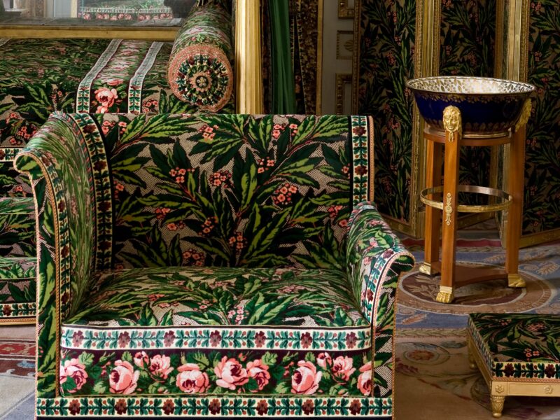 L’Empereur Napoléon fait remeubler le château de Fontainebleau en 19 jours – Chambre de l’Empereur © Sophie Lloyd