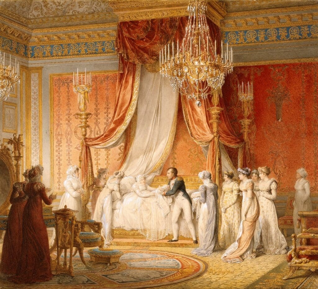 Acquisition aquarelle Napoléon Jean-Baptiste Isabey Château de Fontainebleau 2024 Musée Napoléon Ier