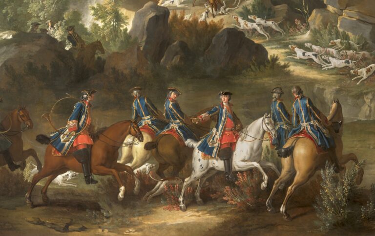 Exposition Oudry peintre de courre. Les chasses royales de Louix XV au château de Fontainebleau